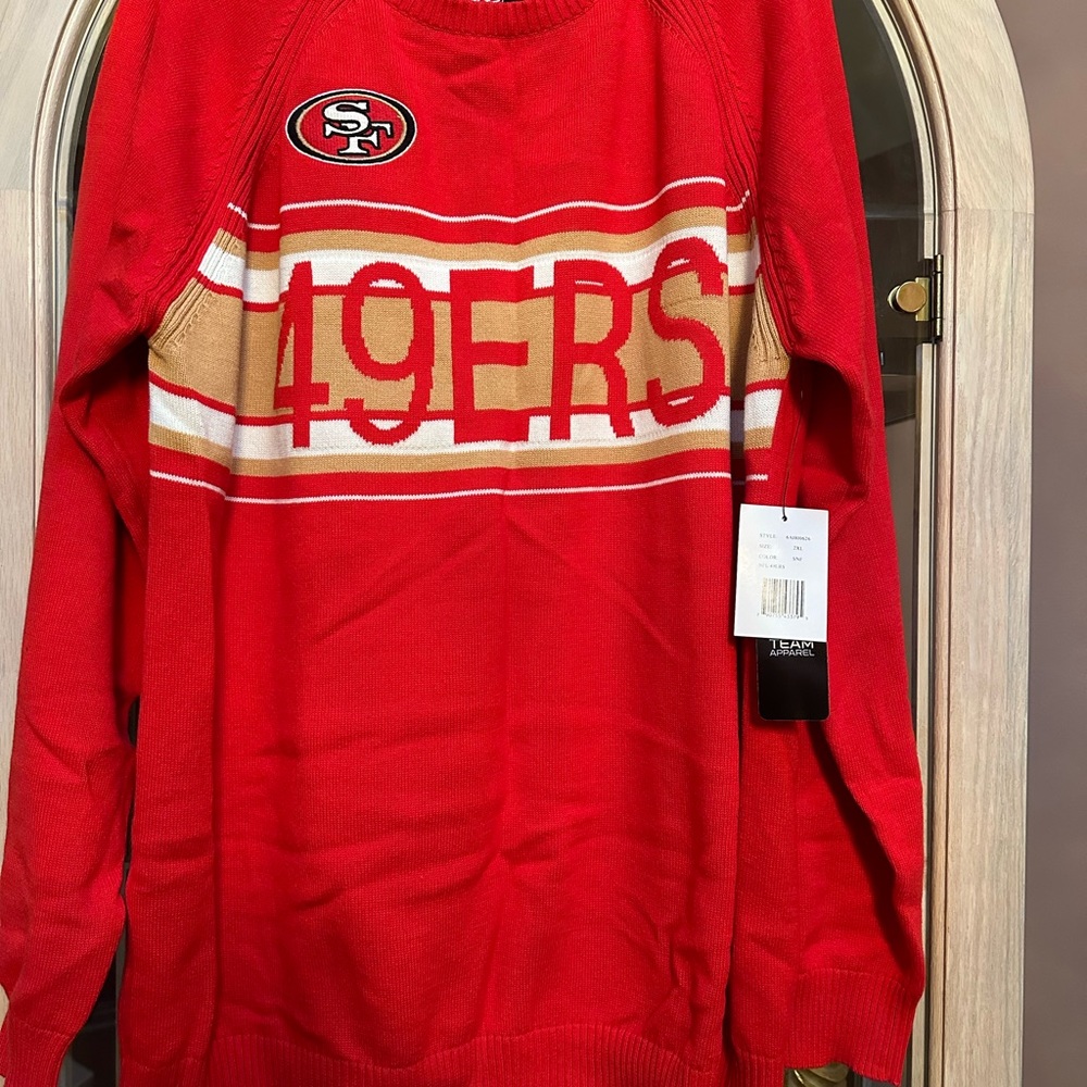 BRAND NEW San Francisco 49ers Sweater